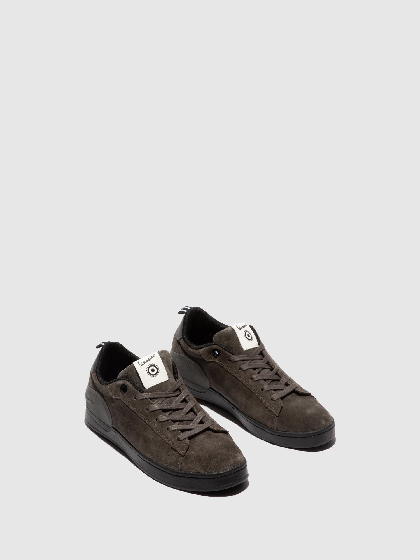 Vespa Sapatos com Atacadores em Cinzento